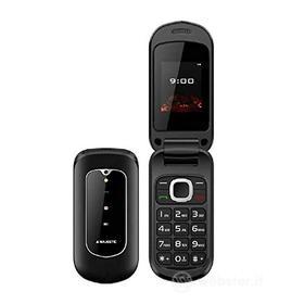 MAJESTIC SKILL TELEFONO GSM CON DISPLAY A COLORI ICONE LED DI NOTIFICA, LETTURA FILE MULTIMEDIALI TORCIA A LED, FOTOCAMERA INTEGRATA E BLUETOOTH (AZ)