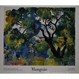 Henri Manguin - Paesaggio a Saint Tropez 1905 - Poster vintage originale anno 1999