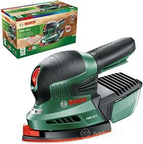 Bosch Home and Garden PSM 18 LI Levigatrice Palmare (senza batteria/caricatore), Corpo Macchina (AZ)