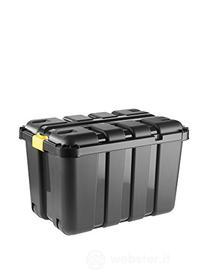 Tontarelli BoxOne Porta-Attrezzi, 140 L, 79 x 52 x h 52 cm, Nero/Ambra (AZ)