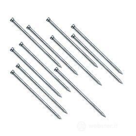 CONFEZIONE 85 GR CHIODI TESTA A GRUPPINO 1,2*30 FERRO LUCIDO (AZ)