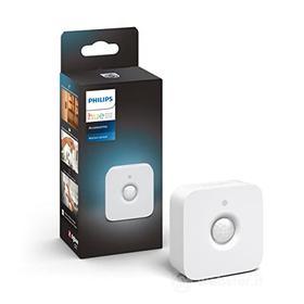 Philips Hue Sensore di Movimento, Accensione e Spegnimento Automatico delle Luc Smart, Bianco