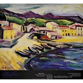 Maurice de Vlaminck - Le pont de Chatou 1906 - Poster vintage originale anno 1999