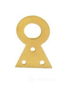 Sipa 2078503 3/222 Attaccaglia a Coda di Rondine Ottonata, Ottone, Set di 200 Pezzi (AZ)