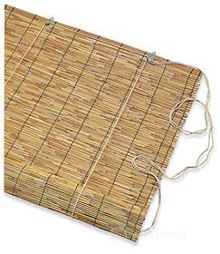 VERDELOOK Cina, Tapparella a carrucola, in Bamboo, 150x300 cm, tapparelle Ombra arelle Sole (AZ)