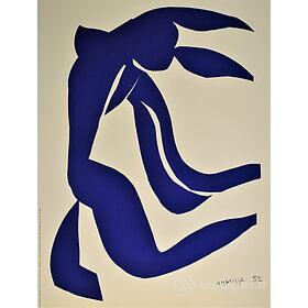 Henri Matisse - I capelli 1952 - Poster vintage originale anno 2002