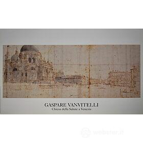 Gaspare Vanvitelli - Chiesa della salute Venezia - Poster vintage originale anno 1996