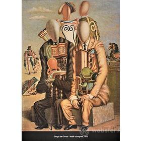 Giorgio De Chirico - Nobili e borghesi 1933 - Poster vintage originale anno 2006