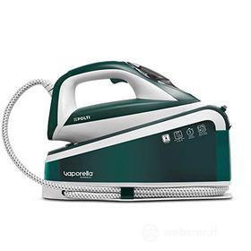 Polti Vaporella Express VE30.20 - Generatore di vapore ad alta prestazione, 8bar pompa, Tecnologia ONE TEMPERATURE per tutti i tessuti e digital setting, 240g/min, Riscaldamento 1 min, Bianco/Verde