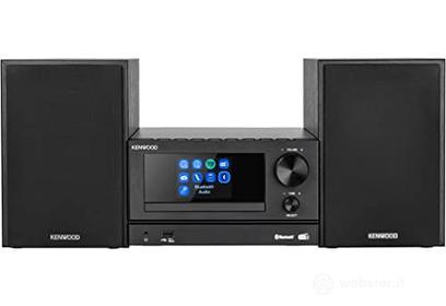 Kenwood - M-7000S-B - Micro Hi Fi colore nero, con Bluetooth, USB, CD e radio Dab + o FM (AZ)