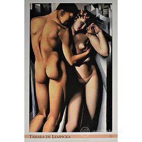 Tamara De Lempicka - Adamo e Eva 1932 - Poster vintage originale anno 2004