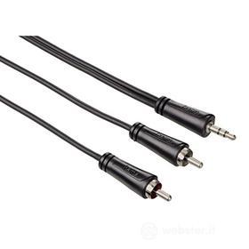 Cavetteria Audio/Video Cavo 2RCA M/Jack 3.5mm M 1,5m 1* 122295 (AZ)