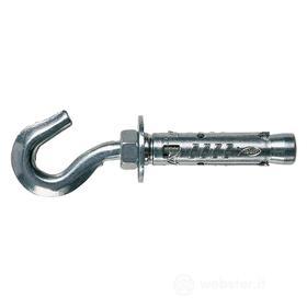 Tasselli in acciaio TA M 10 G con gancio (25 Pz.)