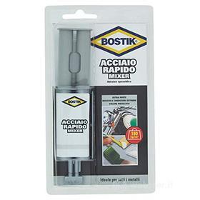 Bostik 10928 Acciaio Rapido Mixer, Grigio Metallo (AZ)
