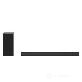 LG SP7 Soundbar TV 440 W 5.1 Canali Audio Meridian con Subwoofer Wireless, Bluetooth, Tecnologia DTS Virtual:X, Dolby Digital, Audio Alta Risoluzione, AI Sound Pro, Ingresso Ottico, USB, HDMI in/out (AZ)