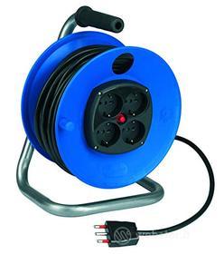 ROSI CR14254BN Avvolgicavo Civile Serie CR, Blu/Nero, 25m (AZ)