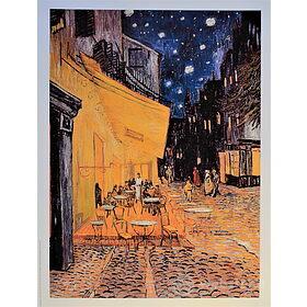 Vincent Van Gogh - Il cafè - Poster vintage originale anno 1996