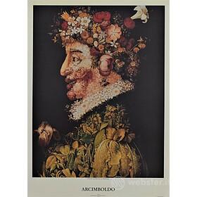 Giuseppe Arcimboldo - La primavera 1563 - Poster vintage originale anno 1998