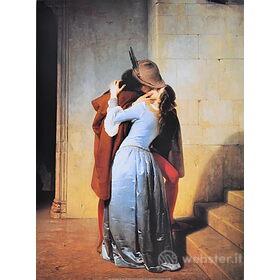 Francesco Hayez - Il bacio 1859 - Poster vintage originale anno 1996