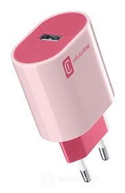 Cellularline | USB Charger #Stylecolor - Universal | Caricabatterie da rete12W colorato (AZ)