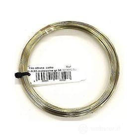 Matassina gr. 50 filo ottone cotto 0,6 mm