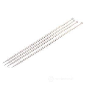 Fascette a strappo per cablaggi interni, 3,6x300mm bianche pz 20 (AZ)