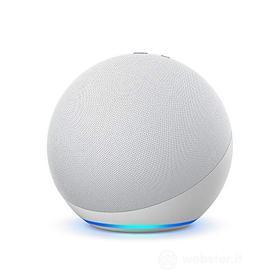 Echo (4? generazione) - Audio di alta qualit?, hub per Casa Intelligente e Alexa - Bianco ghiaccio (AZ)