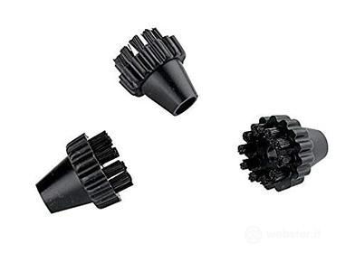 Polti Paeu0250 Kit 3 Spazzolini In Nylon Per Vaporetto & Paeu0296 Kit 3 Spazzolini Colorati Per Vaporetto Lecoaspira Unico Polti Paeu0250 Kit 3 Spazzolini In Nylon Per Vaporetto & Paeu0296 Kit 3 Spazzolini Colorati Per Vaporetto Lecoaspira Unico