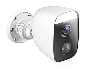 D-Link DCS-8627LH Videocamera mydlink Spotlight Wi-Fi Full HD per esterni, Bianco, sirena da 90 dB (AZ)