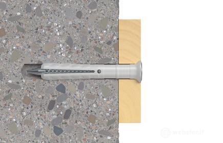 tasselli a percussione N 10x100/50 S con vite a chiodo (50 Pz.)