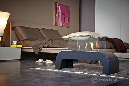 BIOCAMINO MOD. TRENTO NERO. KW 2,5 (AZ)