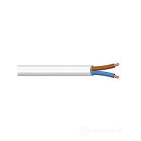 Matassina cavo elettrico mt 5 2x0,75 mm bianco (AZ)