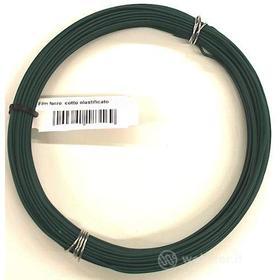 Matassina mt 10 filo metallico plastificato d. 3mm verde