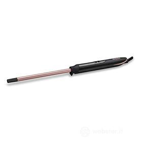 BaByliss C449E Ferro Arricciacapelli Professionale Diametro 10 mm, Rivestimento in Quartz-ceramic, 6 Temperature, Sottile (AZ)