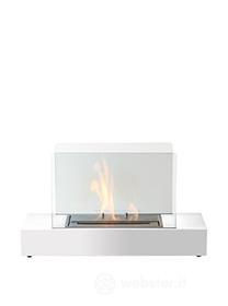 TECNO AIR SYSTEM Biocamino Cremona Bianco Tavolo, Acciaio, Vetro, Unica (AZ)