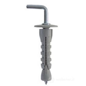 Tasselli per cartongesso SBN 9/2 con gancio medio (200 Pz.)