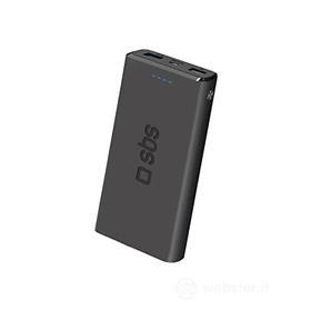 Sbs - sbs ttbb10000fastk batteria portatile polimeri di litio (lipo) 10000 mah nero - 1021078 (AZ)