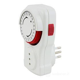 Presa programmabile a ciclo giornaliero 10A 250V (AZ)