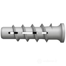 Tassello nylon FTP K 6 per calcestruzzo cellulare (25 Pz.)