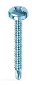 VITE AUTOPERFORANTE TC ZINCATE PH UNI8118 DIN7504-M 4,8x38 - 500Pz (AZ)