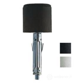 Tasselli in acciaio SBS 9/11 con paracolpo nero (25 Pz.)