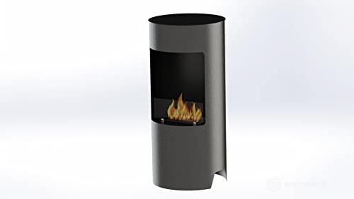 Tecno Air System Biocamino Modello Cortina Nero (AZ)