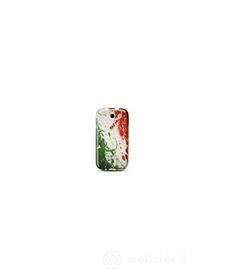 Cover Mundial in gomma bandiera Italia Samsung Galaxy S3