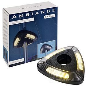 BigBuy Outdoor - Lampada LED per ombrellone Ambiance, V0201384, Unisex, Adulto, Multicolore (AZ)