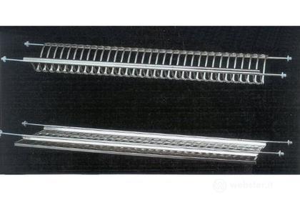 SCOLAPIATTI PENSILE INOX C/VAS. (86)90 (AZ)