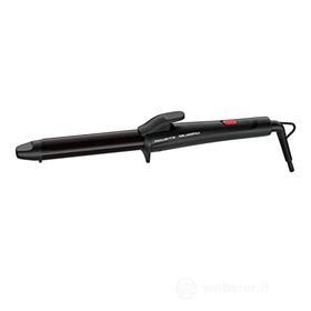 Rowenta x Karl Lagerfeld CF321L Ferro Arricciacapelli, 25 mm, Rivestimento Cheratina Lucente, Onde e Ricci Naturali, Temperatura Costante 200?C, Riscaldamento rapido, Punta fredda, Nero/Rosso (AZ)