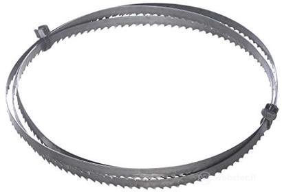 kwb by Einhell - Lama per sega a nastro, 1400 x 8 x 0,65 mm, accessorio per sega a nastro per TC-SB 200, adatto per tagli curvi e rotondi, 6 TPI (denti per pollice) (AZ)