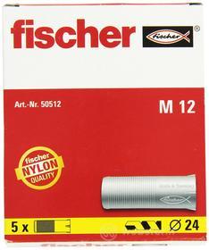 Tasselli M 12 con filetto metrico interno (5 Pz.)