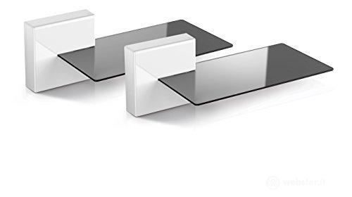 Supporto Parete/Pavimento Video Gost Cubes Soundbar White 2Cube+2Ripiani (AZ)