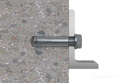 Ancorante metallico a percussione EA II M10x25 (50 Pz.)